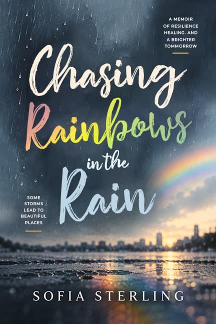 Chasing Rainbows in the Rain cover concept 1