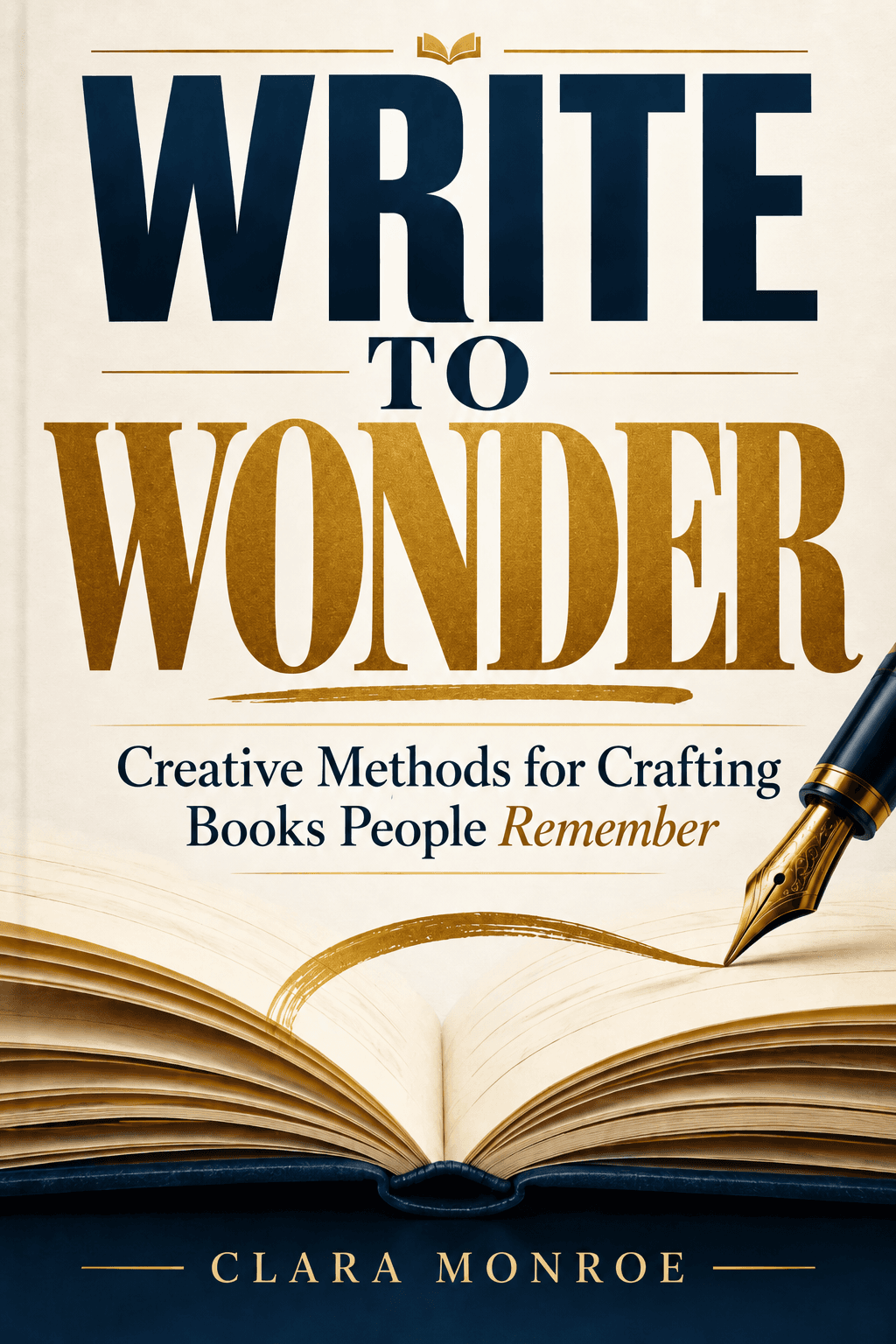Write to Wonder cover concept 1